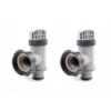 Lot De 2 Vannes D'arrêt 38 Mm Pour Piscine INTEX