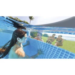 Piscine Tubulaire Ronde Intex Prism Frame Clear Window 4,88 X 1,22 M -Eau Minerale Magasin 26730np ambiance 4 min