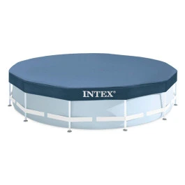 Bâche De Protection Intex Pour Piscine Tubulaire Ronde Ø 3,66 M 1 Bâche De Protection Intex Pour Piscine Tubulaire Ronde Ø 3,66 M