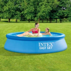 Piscine Autoportée Easy Set Intex 2,44 X 0,61 M -Eau Minerale Magasin 28106np raviday piscine intex easy set ambiance min