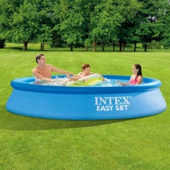 Piscine Autoportée Intex Easy Set 3,05 X 0,61 M + épurateur 1 M³/h -Eau Minerale Magasin 28116np raviday piscine intex easy set 244 061 ambiance min 1