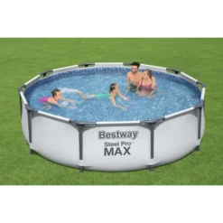 Piscine Tubulaire Ronde Bestway Steel Pro Max 3,66 X 0,76 10 Piscine Tubulaire Ronde Bestway Steel Pro Max 3,66 X 0,76 -Eau Minerale Magasin 56416 piscine tubulaire ronde bestway steel pro max 366 076 ambiance 3