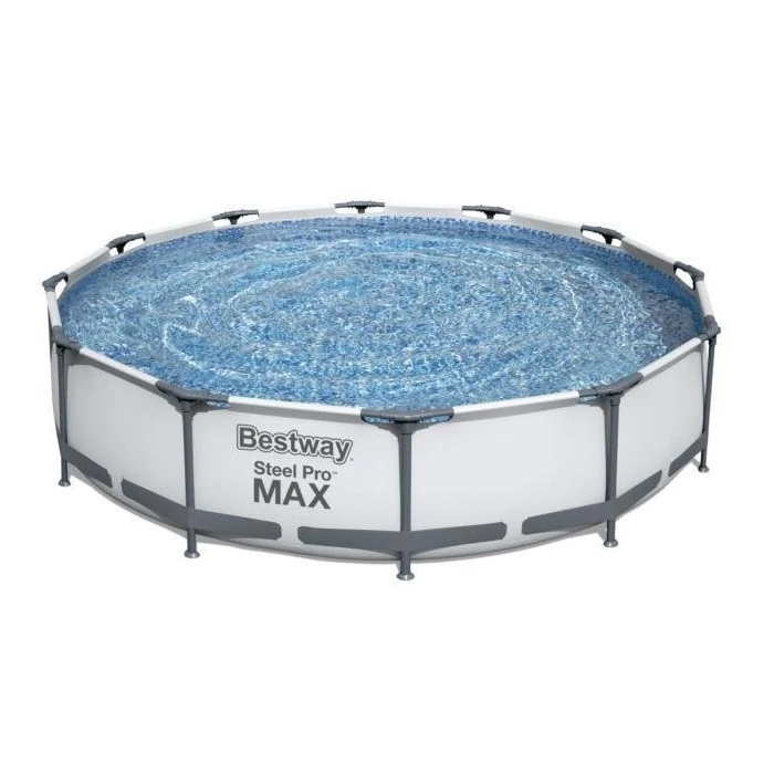 Piscine Tubulaire Ronde Bestway Steel Pro Max 3,66 X 0,76 1 Piscine Tubulaire Ronde Bestway Steel Pro Max 3,66 X 0,76