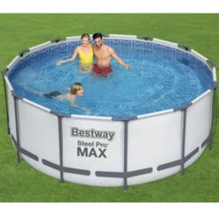 Piscine Tubulaire Ronde Bestway Steel Pro Max™ 366 X 122 Cm 7 Piscine Tubulaire Ronde Bestway Steel Pro Max™ 366 X 122 Cm -Eau Minerale Magasin 56420 ambiance