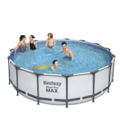 Piscine Tubulaire Bestway Ronde Steel Pro Max 4,57 X 1,22 M -Eau Minerale Magasin 56438 2