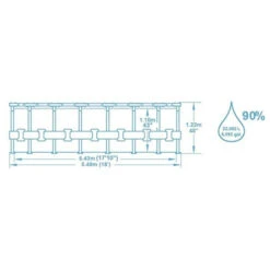 Piscine Tubulaire Ronde Bestway Steel Pro Max 5,49 X 1,22 M - Gris Clair 12 Piscine Tubulaire Ronde Bestway Steel Pro Max 5,49 X 1,22 M - Gris Clair -Eau Minerale Magasin 56462 steel pro max dimensions