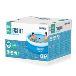 Piscine Autoportée Bestway Fast Set™ 3,05 X 0,66 M Avec Filtration -Eau Minerale Magasin 57458 piscine hors sol bestway ronde fast set 305 66 packaging