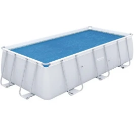 Bâche à Bulles Bestway Rectangulaire 4,57 X 2,47 M Pour Piscine De 4,88 X 2,74 X 1,22 M 1 Bâche à Bulles Bestway Rectangulaire 4,57 X 2,47 M Pour Piscine De 4,88 X 2,74 X 1,22 M