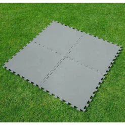 Lot De 9 Tapis De Sol 50x50cm Gris à Assembler Pour Piscine Bestway 7 Lot De 9 Tapis De Sol 50x50cm Gris à Assembler Pour Piscine Bestway -Eau Minerale Magasin 58639 9 tapis sol gris assembler piscine bestway complet