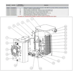 Contrôleur Pour Pompe à Chaleur Ubbink Heatermax Compact 10/20 M³ -Eau Minerale Magasin 7534331 controleur pompe chaleur ubbink heatermax compact 10 schema
