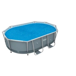 Bâche à Bulles Bestway Ovale 4,66 X 2,80 M Pour Piscine De 4,88 X 3,05 X 1,07 1 Bâche à Bulles Bestway Ovale 4,66 X 2,80 M Pour Piscine De 4,88 X 3,05 X 1,07