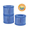 Lot De 3 Cartouches Antibactériennes De Spa Gonflable Netspa