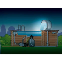 Cascade Pour Piscine Ubbink Mamba LED -Eau Minerale Magasin cascade piscine ubbink mamba led sch ma 2