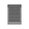 Caillebotis En Lames Composites Pour Douche Solaire Formidra - Dark Grey