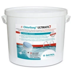 Bayrol E.Chlorilong Ultimate 7 - Galets De Chlore Bi-phases 7 Fonctions 10,2kg
