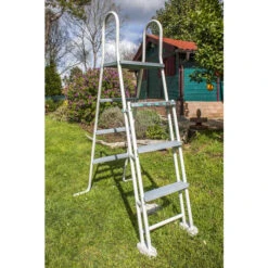 GRE Piscine Ovale Acier Gré Pacific Imitation Bois - 5 X 3 X 1,20 M 12 GRE Piscine Ovale Acier Gré Pacific Imitation Bois - 5 X 3 X 1,20 M -Eau Minerale Magasin echelle piscine gre 17