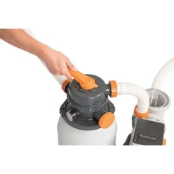 Filtre à Sable Complet Bestway Flowclear 5,6 M³/h -Eau Minerale Magasin flowclear bestway 5 678 m3h vanne