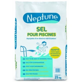 Sel Piscine En Pastilles Pour électrolyse Neptune - Sac De 25 Kg 1 Sel Piscine En Pastilles Pour électrolyse Neptune - Sac De 25 Kg