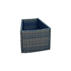 Entourage Rotin Pour Spa Bestway Lay-Z-Spa Ø 200 Cm - Gris Anthracite -Eau Minerale Magasin habillage de spa rond bestway 4 pieces 17417 3 1