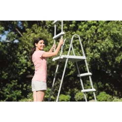 Echelle D'accès Piscine Intex 1.22 M -Eau Minerale Magasin intex echelle piscine 122 cm 1