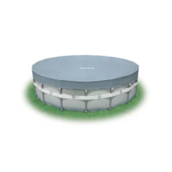Bâche De Protection Intex Pour Piscine Tubulaire Ronde Ø 5,49 M