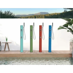 Douche Solaire Jolly Go 20L-Bleu Capri 5 Douche Solaire Jolly Go 20L-Bleu Capri -Eau Minerale Magasin jolly go galerie 06