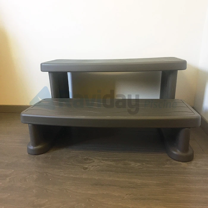 Marche-pied Pour Spa Gonflable Couleur Taupe 2 Marche-pied Pour Spa Gonflable Couleur Taupe – Image 2