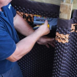 Film Drainant Delta MS 1,5 X 20 M Pour Piscine En Bois BWT MyPOOL - PROCOPI -Eau Minerale Magasin membrane alveolaire deltams original 4