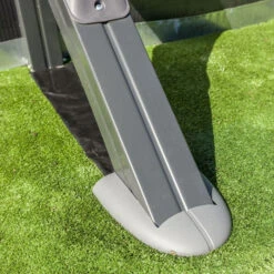 GRE Piscine Ovale Acier Gré Gris Anthracite - 7,30 X 3,75 X 1,20 M 11 GRE Piscine Ovale Acier Gré Gris Anthracite - 7,30 X 3,75 X 1,20 M -Eau Minerale Magasin pied piscine ovale gre gris anthracite zoom 1