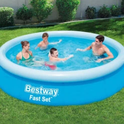 Piscine Autoportée Bestway Fast Set 3,66 X 0,76 M + Épurateur à Cartouche -Eau Minerale Magasin piscine autoportee bestway fast set 366 x 76 cm 2