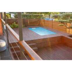 Piscine En Bois Rectangulaire Ubbink Sunwater 3,50 X 2,00 X 0,71 M - Liner Bleu 8 Piscine En Bois Rectangulaire Ubbink Sunwater 3,50 X 2,00 X 0,71 M - Liner Bleu -Eau Minerale Magasin piscine en bois ubbink sunwater 200x350 ambiance 3