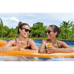 Piscine En Acier Bestway Hydrium Effet Bois Ø 4,90 X H 1,30 M -Eau Minerale Magasin piscine hors sol acier ronde 488 x 130 m hydrium 2