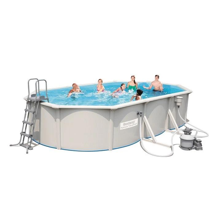 Piscine En Acier Bestway Hydrium - 6,10 X 3,60 X 1,20 M 1 Piscine En Acier Bestway Hydrium - 6,10 X 3,60 X 1,20 M