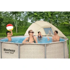 Piscine Tubulaire Ronde Bestway Power Steel™ 3,96 X 1,07 M -Eau Minerale Magasin piscine tubulaire bestway ronde power steeltm 3 96 x 1 07 m min