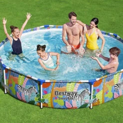 Piscine Tubulaire Bestway Steel Pro Ronde Décor Animaux 3,05 X 0,66 M 11 Piscine Tubulaire Bestway Steel Pro Ronde Décor Animaux 3,05 X 0,66 M -Eau Minerale Magasin piscine tubulaire bestway steel pro ronde animaux 305 x 66 cm 4