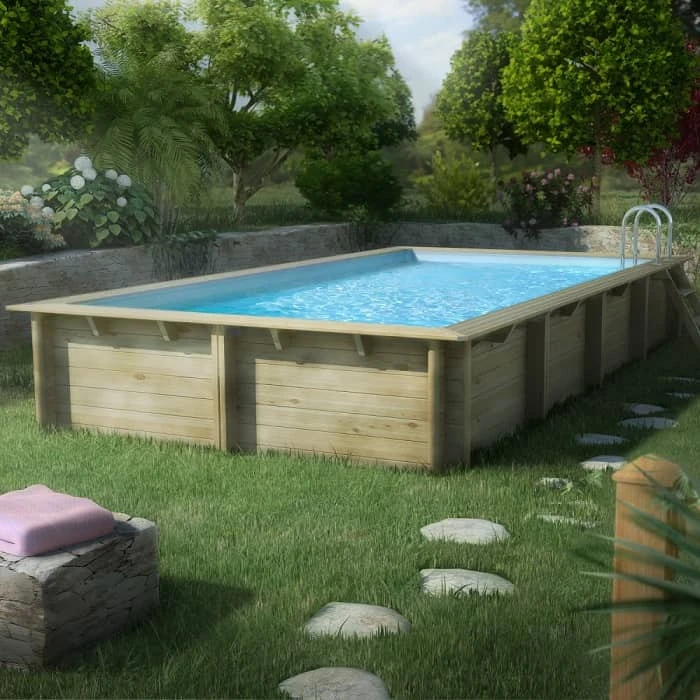 Piscine Weva Procopi En Bois 8 X 4 M 6 Piscine Weva Procopi En Bois 8 X 4 M – Image 6