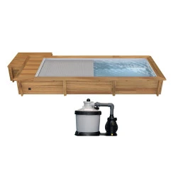 Piscine Urbaine Procopi En Bois 6 X 2,5 M - Couverture Automatique, Coffre, Filtration à Sable 1 Piscine Urbaine Procopi En Bois 6 X 2,5 M - Couverture Automatique, Coffre, Filtration à Sable