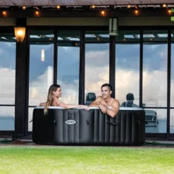 Spa Gonflable Intex PureSpa Carbone 4 Places 26 Spa Gonflable Intex PureSpa Carbone 4 Places -Eau Minerale Magasin spa gonflable intex purespa carbone 4 places 2