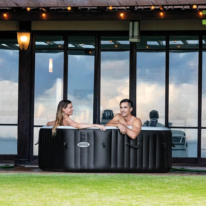 Spa Gonflable Intex PureSpa Carbone 4 Places 7 Spa Gonflable Intex PureSpa Carbone 4 Places – Image 7