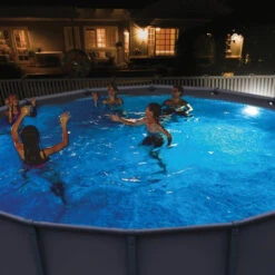 Lampe / Spot Magnétique à LED Multicolore Pour Piscine INTEX -Eau Minerale Magasin spot magnetique a led multicolore pour piscine intex 2