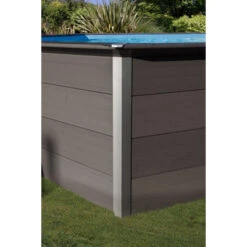 GRE Piscine Ovale Composite Gré - 8,04 X 3,86 X 1,24 M -Eau Minerale Magasin structure piscine composite gre 3