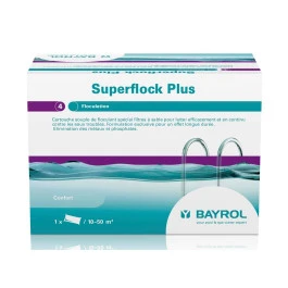 Bayrol Superflock Plus - Floculant Spécial Filtre à Sable 8 Cartouches Souples 1kg 1 Bayrol Superflock Plus - Floculant Spécial Filtre à Sable 8 Cartouches Souples 1kg