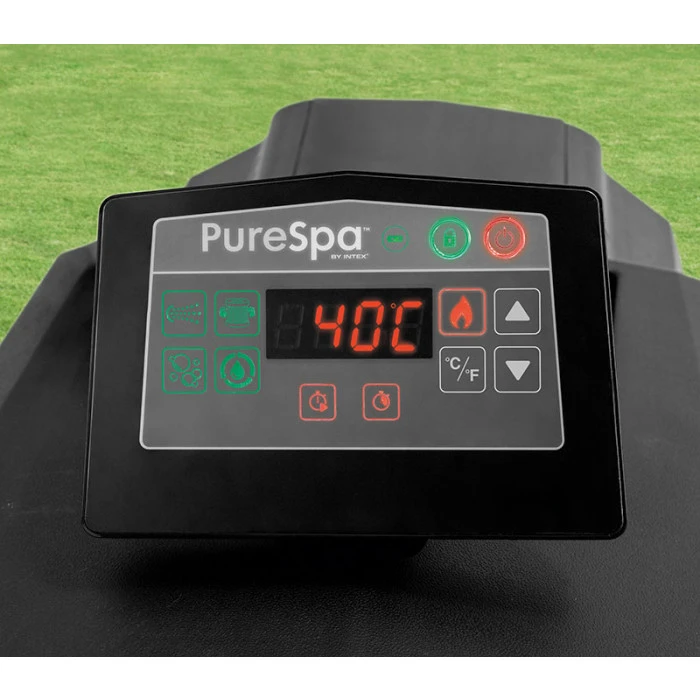 Spa Gonflable Intex PureSpa Carbone 4 Places 15 Spa Gonflable Intex PureSpa Carbone 4 Places – Image 15